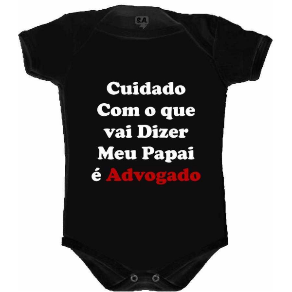 Body Divertido Papai Advogado Na Camiseteria S A