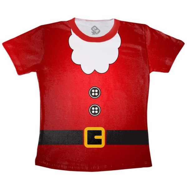 Camiseta Adulto Papai Noel Na Camiseteria S A