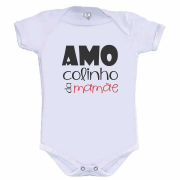 Body Divertido Amo Colinho Da Mamãe