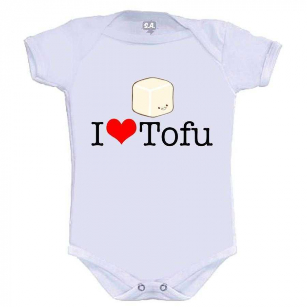 Body Divertido I Love Tofu