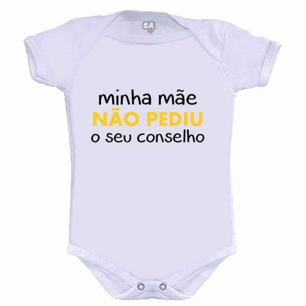 Body Divertido Minha Mãe Não Pediu Seu Conselho