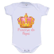 Body Divertido Princesa Do Papai