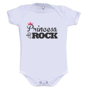 Body Divertido Princesa Do Rock