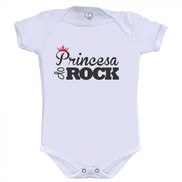 Body Divertido Princesa Do Rock