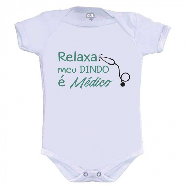 Body Divertido Relaxa Meu Dindo É Médico