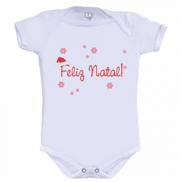 Body Ou Camisetinha  Feliz Natal