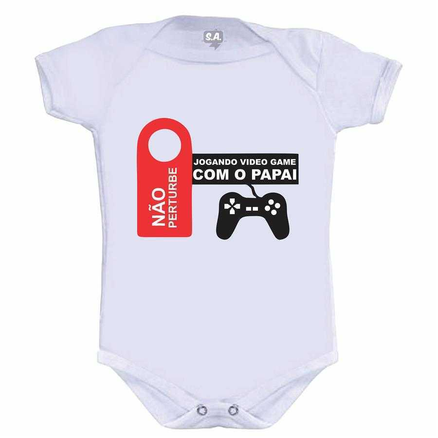 Body Quero Jogar Com O Papai na Camiseteria S.A.