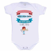 Body Meu Herói Favorito Veste Jaleco