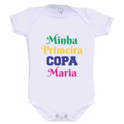 Body Minha Primeira Copa- Menina