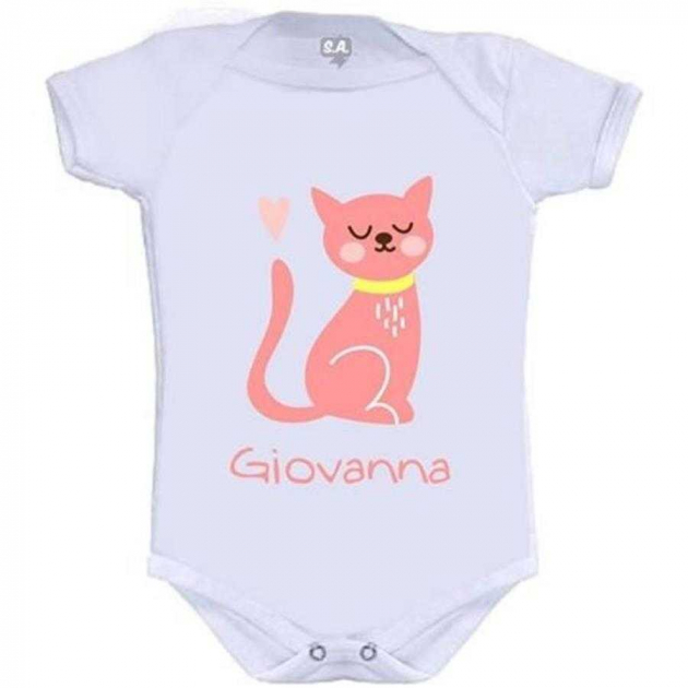 Body Personalizado Gatinha