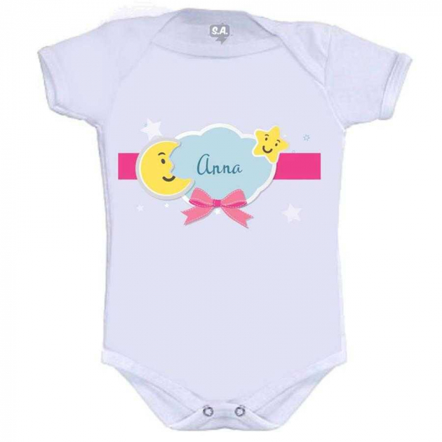 Body Personalizado Lua Menina