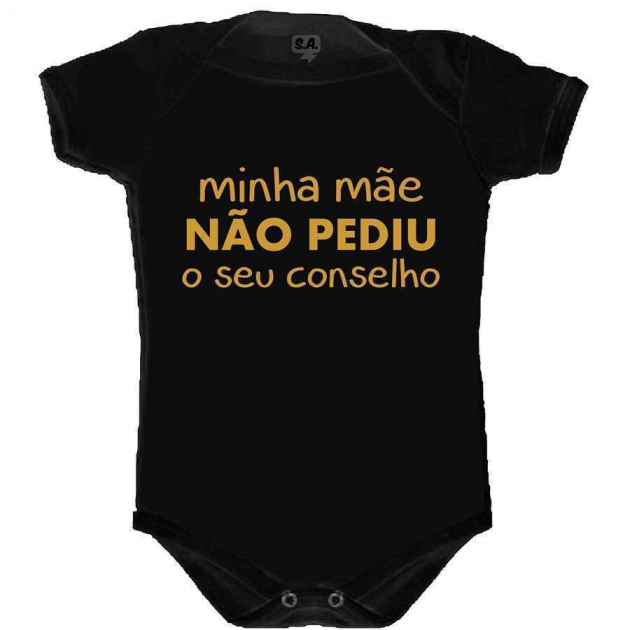 Body Preto Minha Mãe Não Pediu O Seu Conselho