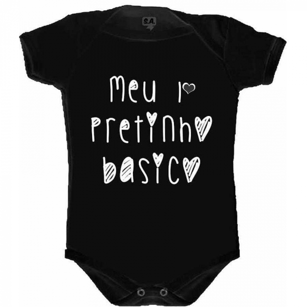 Body Preto - Primeiro Pretinho Básico