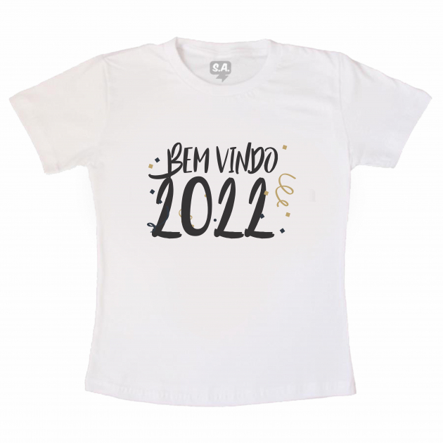 Camiseta Adulta Bem Vindo 2022