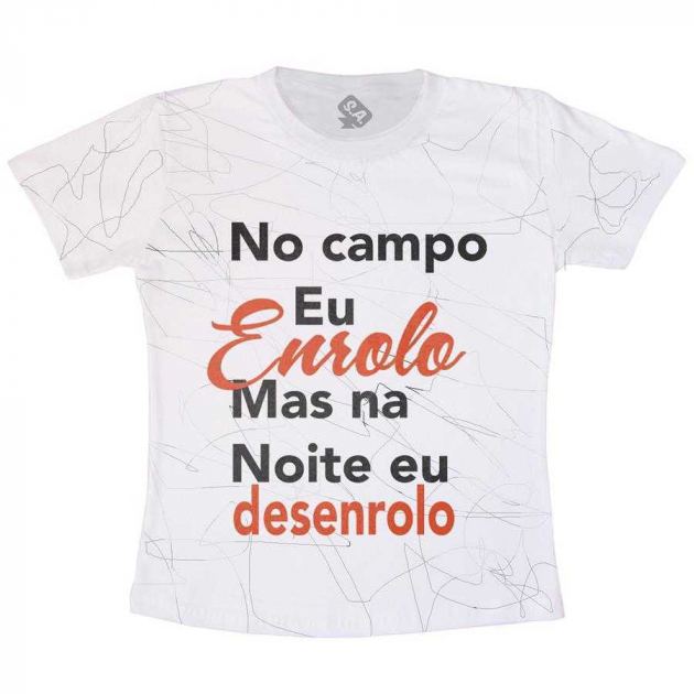 Camiseta Adulta Desenrolo