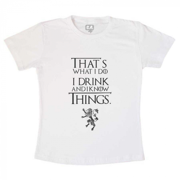 Camiseta Adulta Game Of Thrones