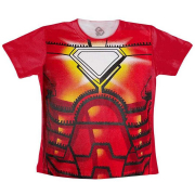 Camiseta Adulta Homem de Ferro