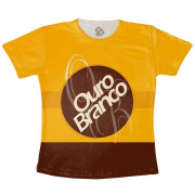 Camiseta Adulta Ouro Branco