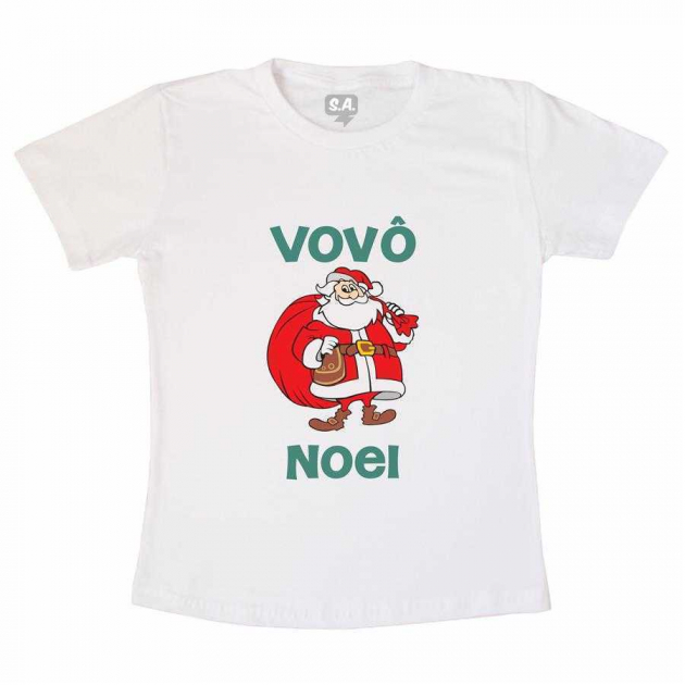 Camiseta Adulta Vovô Noel