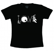 Camiseta Baterista Love 