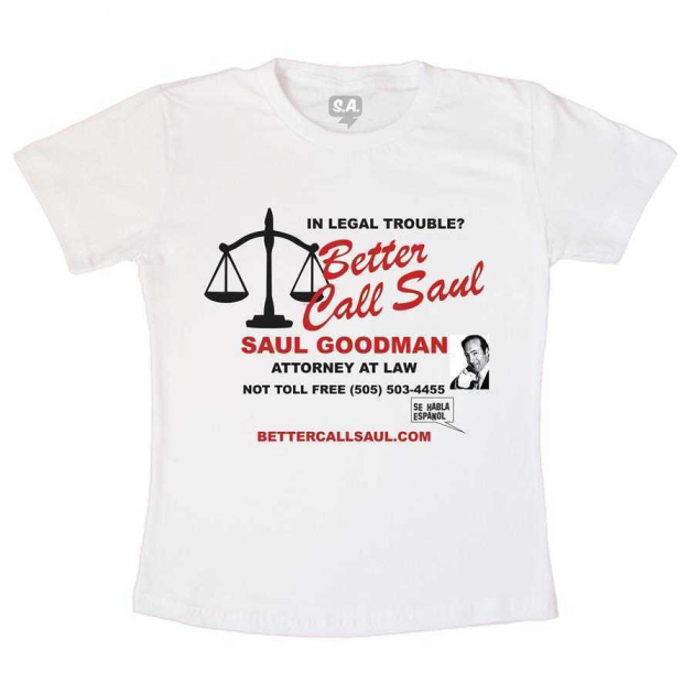 Camiseta Breaking Bad Better Call Saul