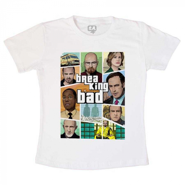 Camiseta Breaking Bad GTA