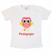 Camiseta- Coruja Pedagogia