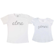 Camiseta e Bata - Alma Gêmea