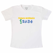 Camiseta Infantil Futuro Artilheiro