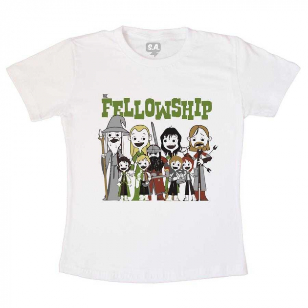 Camiseta O Senhor dos Anéis- The Fellowiship of the ring