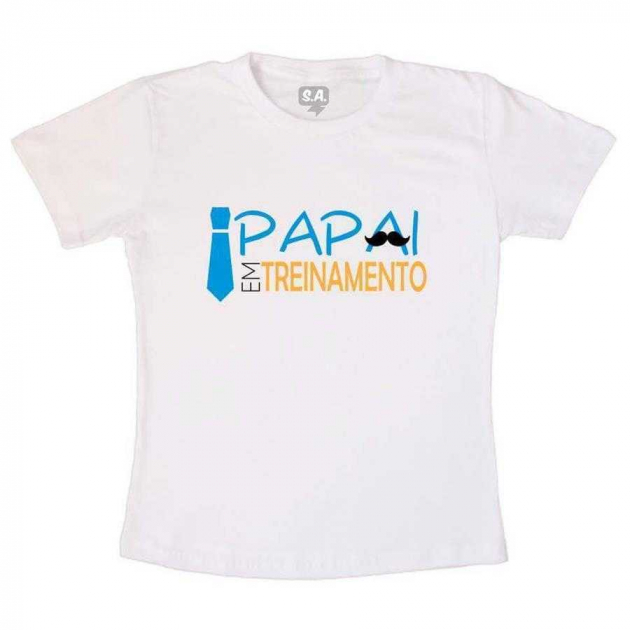 Camiseta Papai em Treinamento