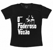 Camiseta Preta Para O Vovô O Poderoso Vozão