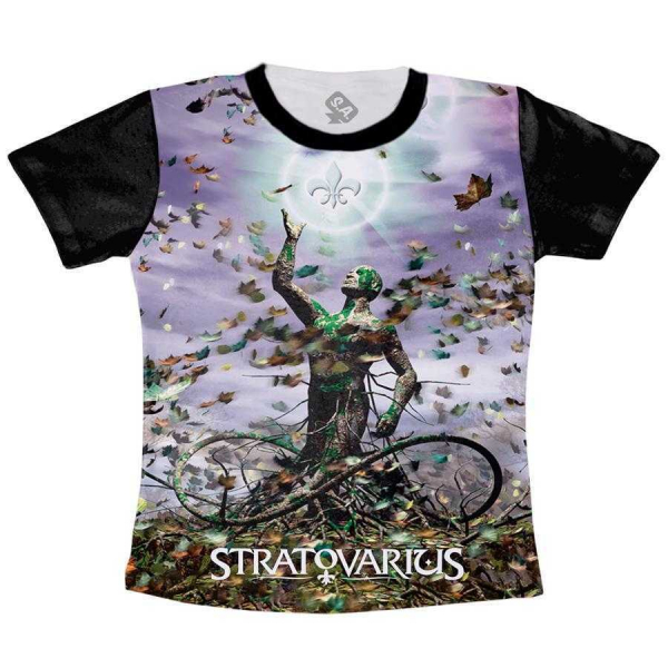 Camiseta Stratovarius Elements Pt 2 Na Camiseteria S A