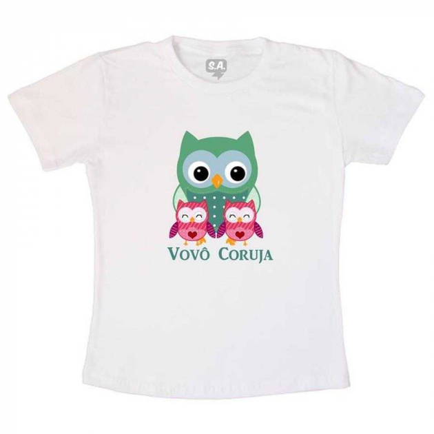 Camiseta Vovô Coruja