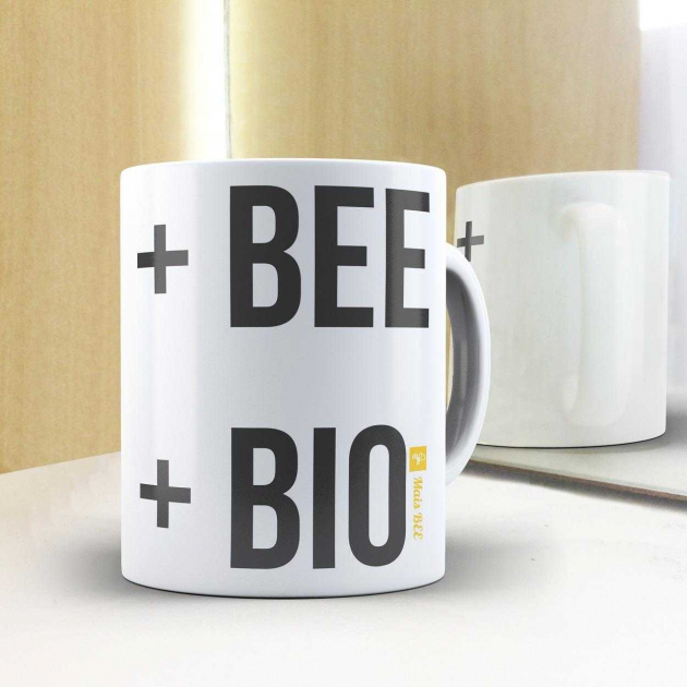 Caneca + Bio -Branca