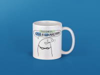 Caneca Dia Dos Pais  Flork  Feliz Dia Do Cadê A Sua Mãe 