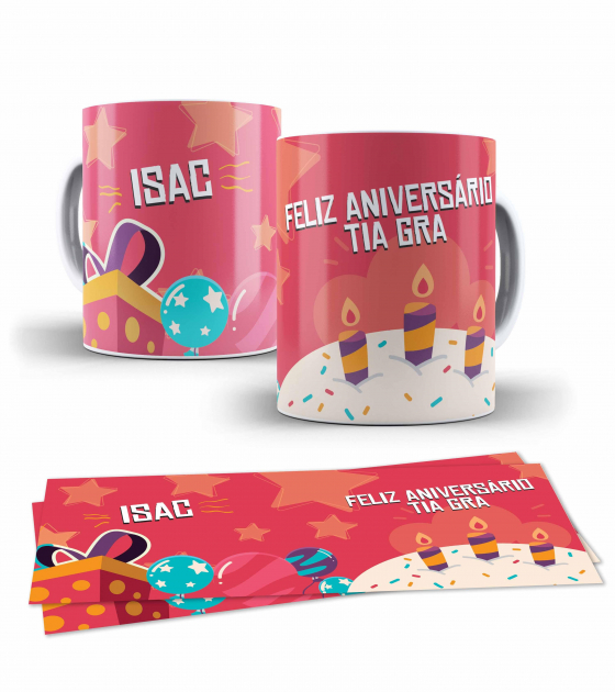 Caneca Feliz Aniversario 