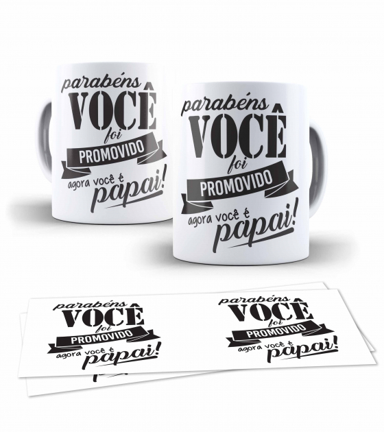 Caneca Parabéns Você Foi Promovido 