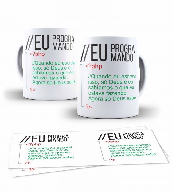 Caneca Programador Com Nome 