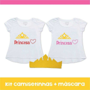 Kit Batinhas Princesa com Coroa