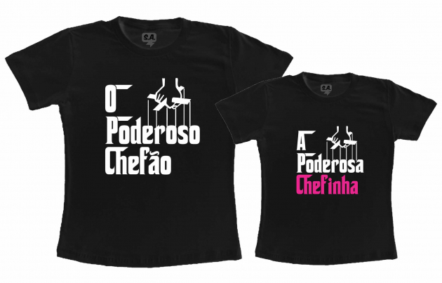 Kit Tal Pai, Tal Filha O Poderoso Chefão e a Poderosa Chefinha 