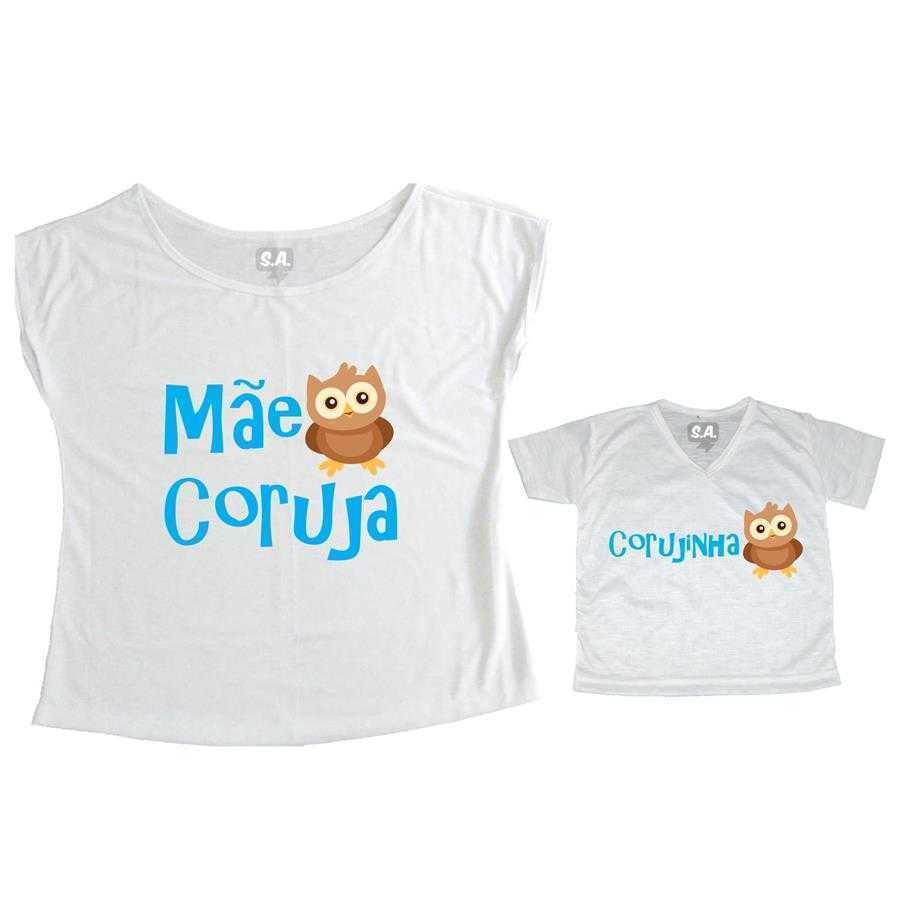 Tal Mãe, Tal Filho T-shirt Mãe Coruja na Camiseteria S.A.