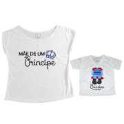 Tal Mãe, Tal Filho T-shirt Mãe de um Príncipe