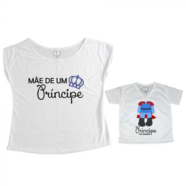 Tal Mãe, Tal Filho T-shirt Mãe de um Príncipe