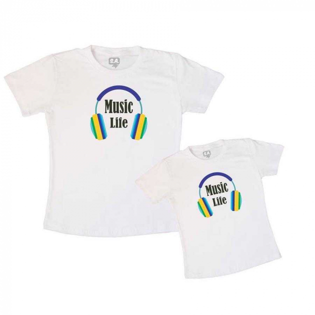 Tal Pai, Tal Filho(a) Camiseta Music Life