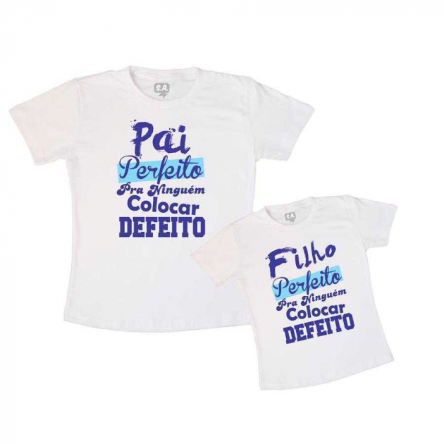 Tal Pai, Tal Filho Camiseta Pai Perfeito