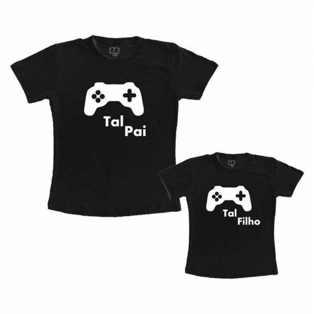 Tal Pai, Tal Filho Video Game - Preto