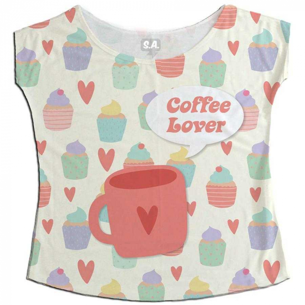 TShirt Adulta Coffee Lover