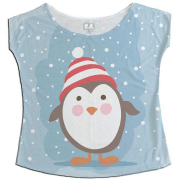 TShirt Adulta Pinguim