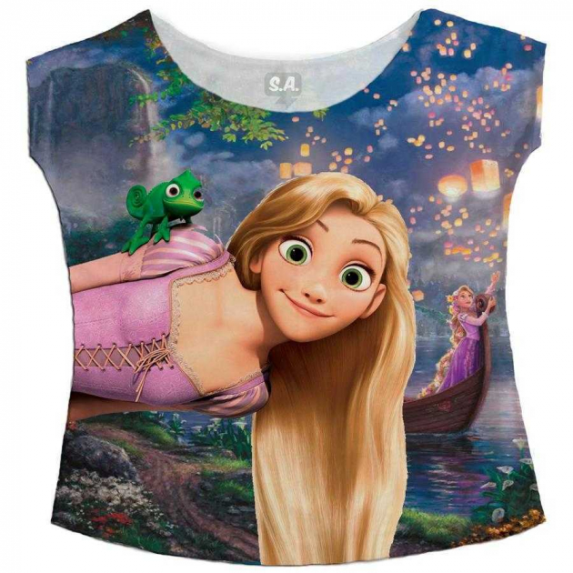 TShirt Adulta Rapunzel